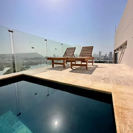 Old City New Duplex With Roof & Pool Apartment